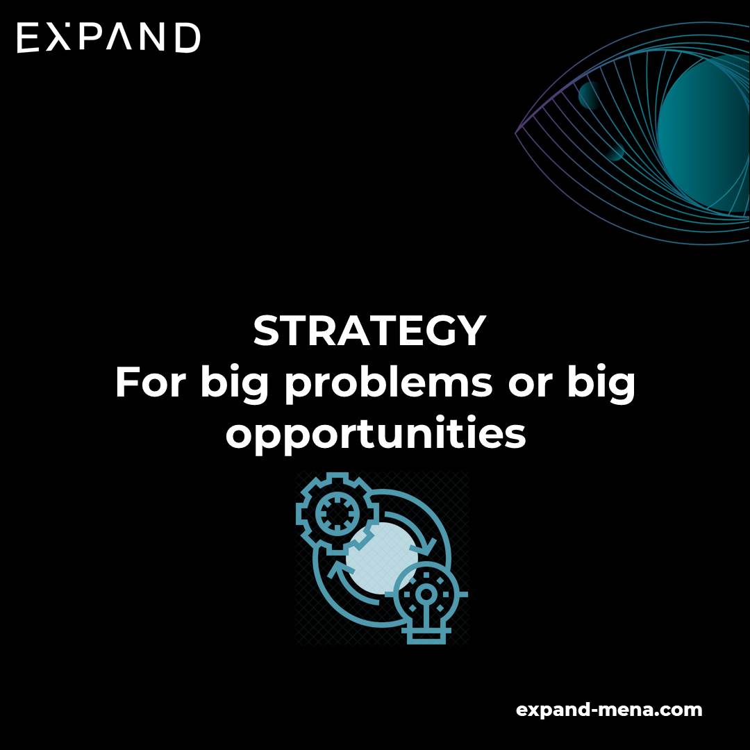 Strategy for big problems or big opportunities